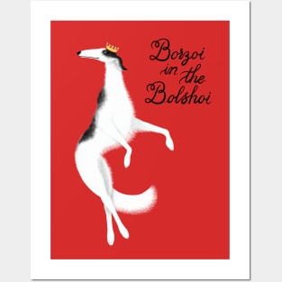 Borzoi in the Bolshoi Posters and Art